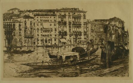 Frank Duveneck, ‘Grand Canal, Venice’, 1883