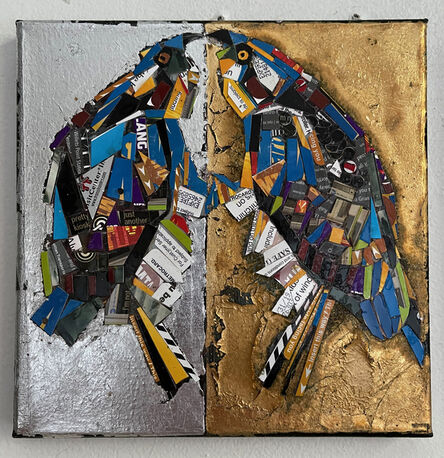 Carlos Pinto, ‘Metrocard Two Birds’, 2021