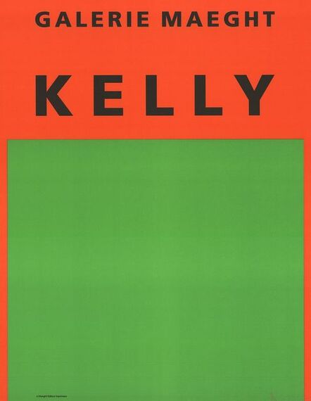 Ellsworth Kelly, ‘Orange et Vert’, 1964