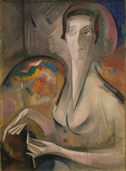 Alice Bailly, ‘Self-Portrait’, 1917