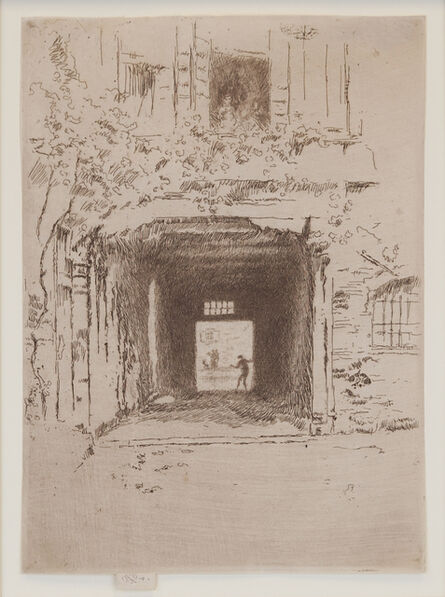 James Abbott McNeill Whistler, ‘Doorway and Vine’, 1880-1883
