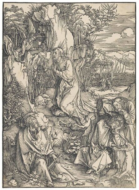 Albrecht Dürer, ‘Christ on the Mount of Olives, from: The Large Passion (B. 6; M., Holl. 115; S.M.S. 156)’, ca. 1496-97