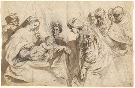Anthony van Dyck, ‘The Mystic Marriage of Saint Catherine’, ca. 1618