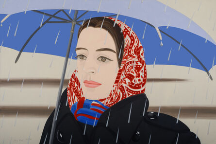 Alex Katz, ‘Blue Umbrella 2’, 2020