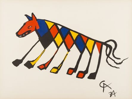 Alexander Calder, ‘Convection, Beastie, Skybird’, 1974