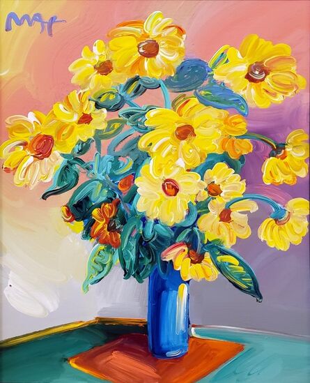 Peter Max, ‘Homage to Monet: Sunflowers ’, 2014