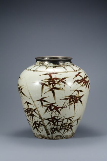 ‘White Porcelain with Plum and Bamboo Design’, 16th-17th century