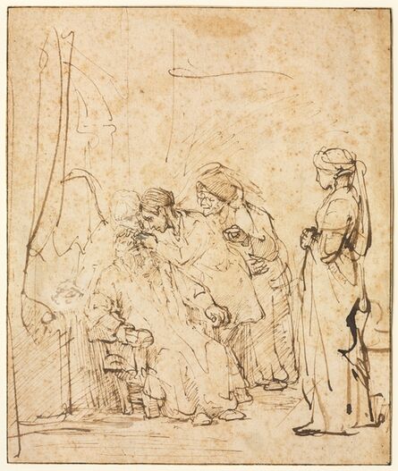 Rembrandt van Rijn, ‘Tobias Healing His Father's Blindness’, c. 1640-1645