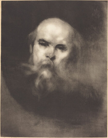 Eugène Carrière, ‘Paul Verlaine’