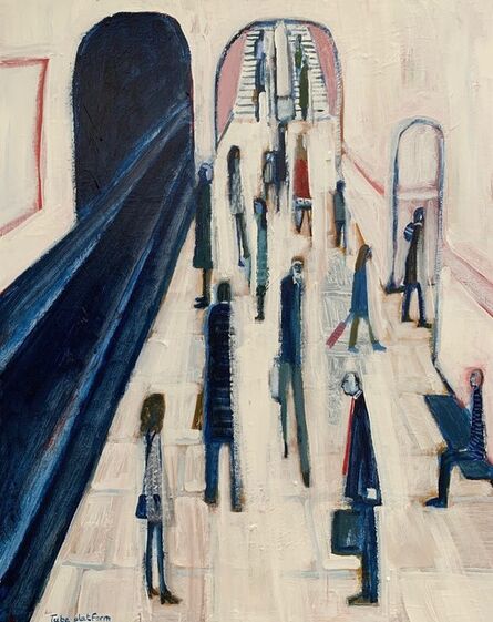 David Fawcett, ‘Tube platform’, Contemporary