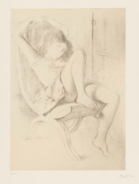 Balthus, ‘Portrait of a Girl, from Dessins’