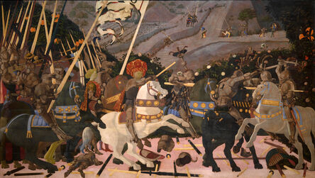 Paolo Uccello, ‘The Battle of San Romano’, 1438-1440