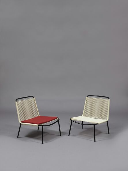 André Monpoix, ‘Pair of armchairs 151’, 1953/1954