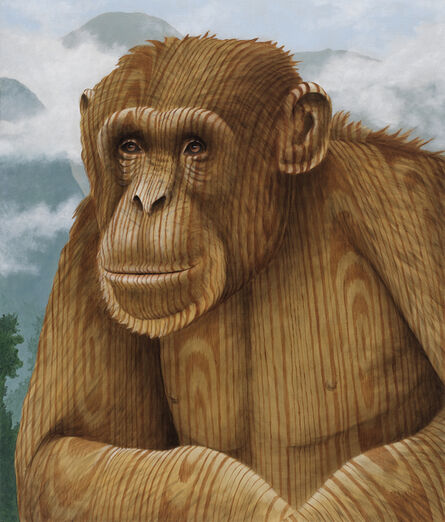 Sean Landers, ‘Wood Chimp’, 2020