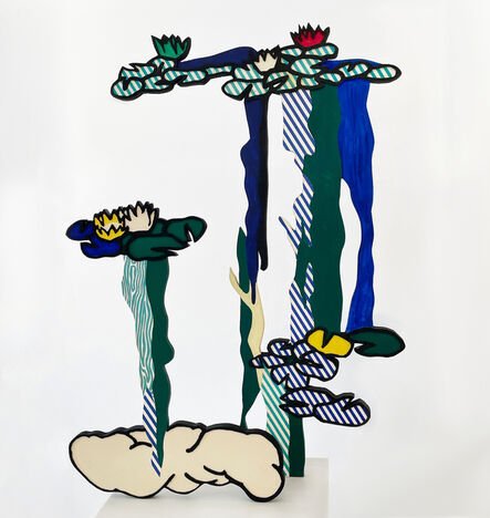 Roy Lichtenstein, ‘Untitled Sculpture Test for Roy Lichtenstein, Based on Waterlilies with Cloud’, 1995