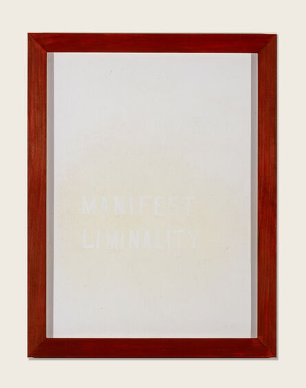 Matthew Whitenack, ‘Manifest Liminality ’, 2019