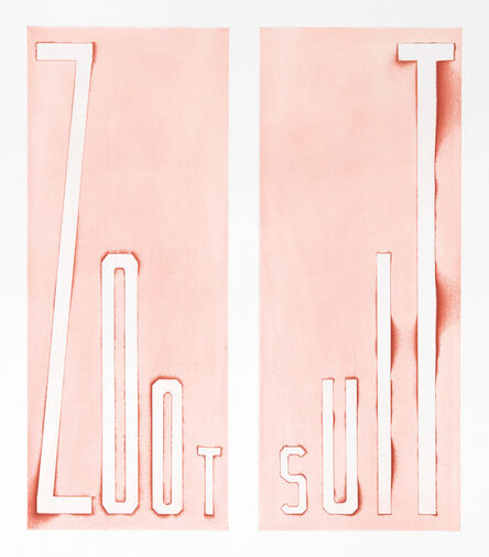 Ed Ruscha, ‘Zoot Suit’, 2014