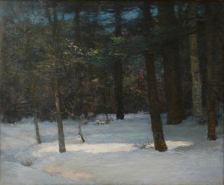 Walter Nettleton, ‘Winter Pines’, ca. 1910