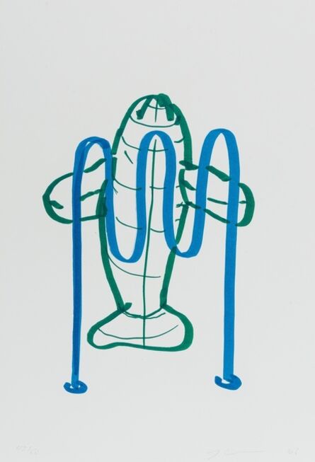 Jeff Koons, ‘Dolphin (Bicycle Rack)’, 2006