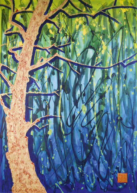 Uli Weigelt, ‘Golden Tree’, 2005