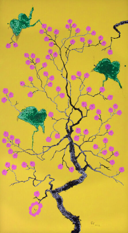 Zhong Dong, ‘Flower and Bird No.2’, 2013