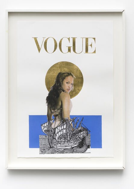 Godfried Donkor, ‘Browning Madonna on Vogue’, 2010