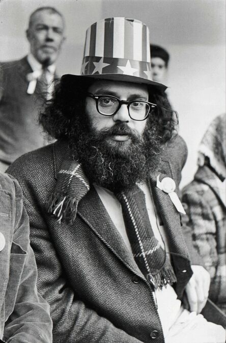 Fred W. McDarrah, ‘Allen Ginsberg on Central Park Bandstand, 5th Avenue Peace Demonstration to Stop the War in Vietnam’, March 26-1966
