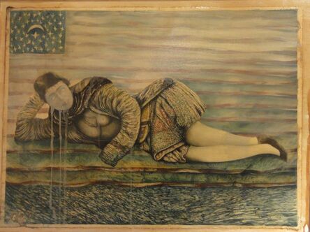 Ghasem Hajizadeh, ‘Qajar woman resting’, 2005