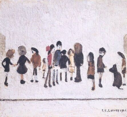Laurence Stephen Lowry, ‘Group of Children (inc Nursery Sketches)’, 1973