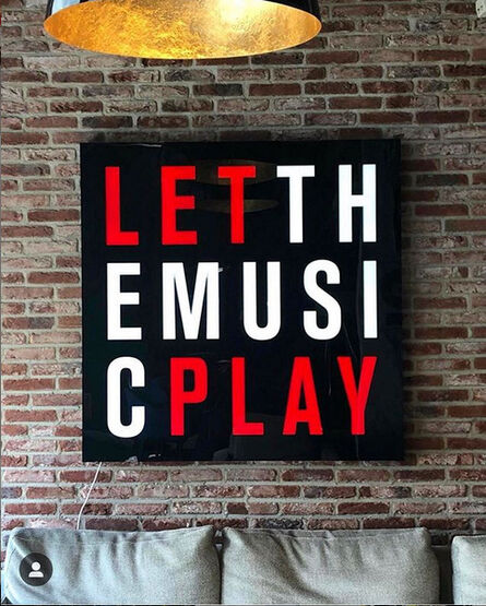 Paco Raphael, ‘LET THE MUSIC PLAY Lightbox’, 2020