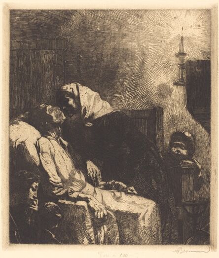 Albert Besnard, ‘The End’, 1883