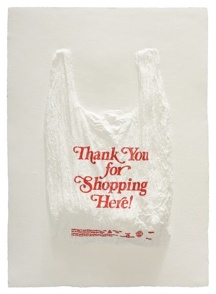 Analía Saban, ‘Thank You for Shopping Here! Plastic Bag’, 2016