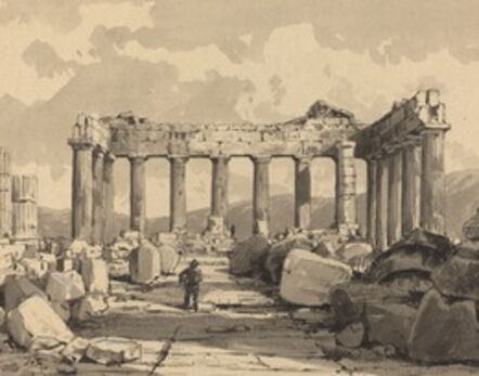 Themistocles von Eckenbrecher, ‘Parthenon, Inside’, 1890