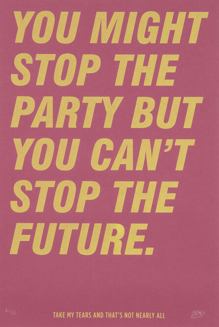 J Patrick Boyle, ‘You Might Stop the Party But you Can't Stop the Future’