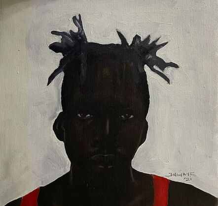 Eniwaye Oluwaseyi, ‘Untitled (Opeyemi with Locs)’, 2021