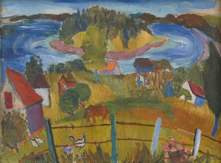 Mildred Elfman Greenberg, ‘Nova Scotia Farm II (Pre-W.P.A. #18)’, 1939