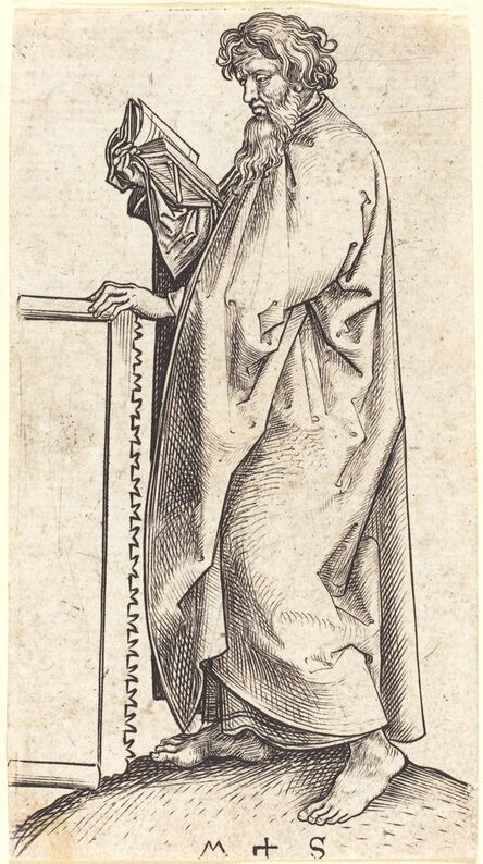 Martin Schongauer, ‘Saint Simon’, ca. 1480