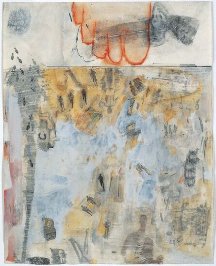 Robert Rauschenberg, ‘Canto XIV: Circle Seven, Round 3, The Violent Against God, Nature, and Art, from the series Thirty-Four Illustrations for Dante’s Inferno’, 1959–60
