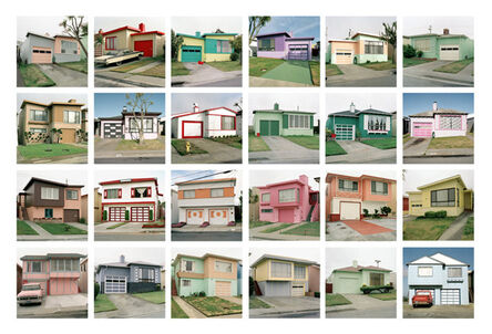 Jeff Brouws, ‘Freshly Painted Houses Portfolio’, 1991