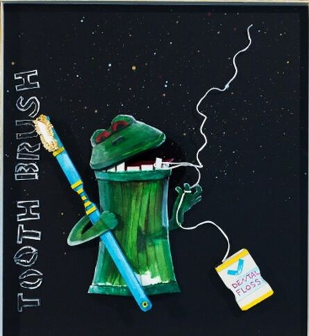 Katharine Owens, ‘Fredrick the Trash Can Frog ’, 2012