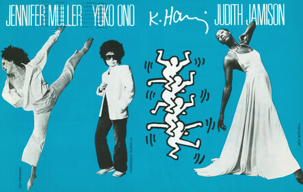 Keith Haring, ‘Keith Haring Yoko Ono’, 1987