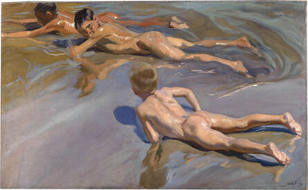 Joaquín Sorolla y Bastida, ‘Boys on the Beach’, 1909