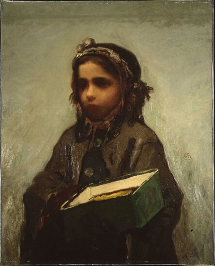 William Morris Hunt, ‘Cigar Girl’, 1870