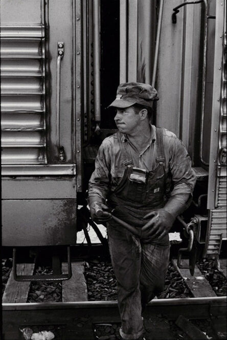 Henri Cartier-Bresson, ‘Train Engineer’, /1970c
