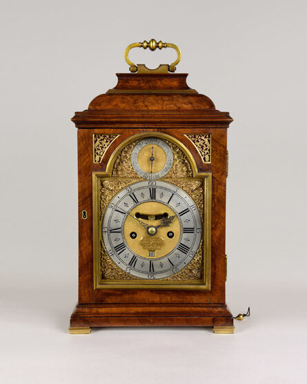 Charles Goode, ‘An exceptional George I period walnut veneered table clock by this excellent maker.’, 1715-1720