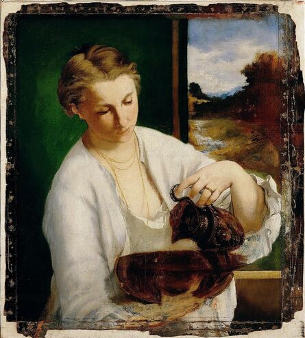 Édouard Manet, ‘Woman with a Jug (Suzanne Leenhoff, Later Manet)’, 1858