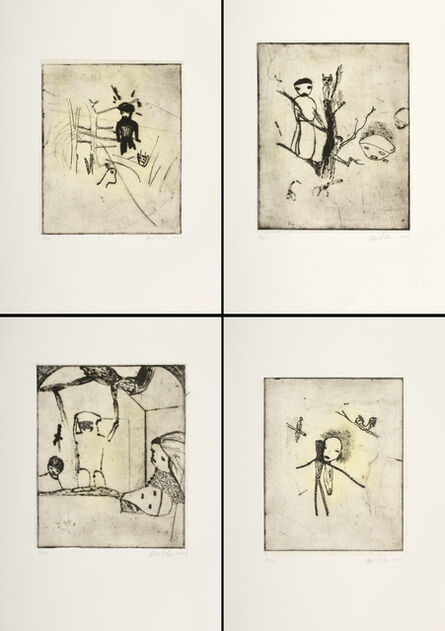 Martin Mull, ‘Untitled Etching / Suite of 4’, 1997