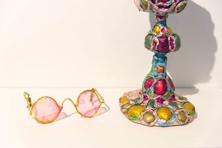 Thomas Lanigan-Schmidt, ‘Untitled (Rose Color Glasses)’, 1980's