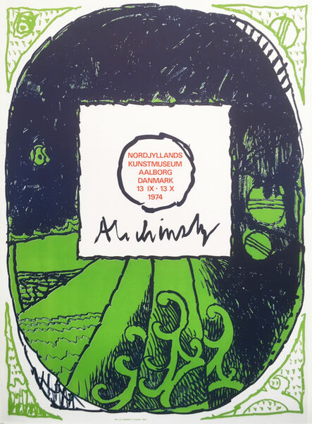 Pierre Alechinsky, ‘Poster for  Nordjyllands Kunst Museum’, 1974