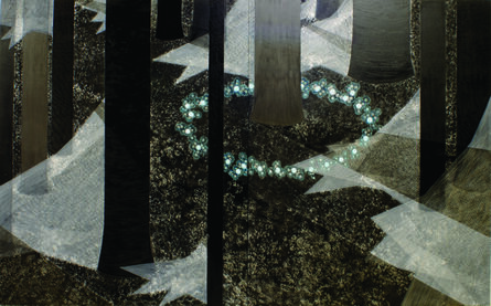 Michiko Itatani, ‘"Redon's Garden" Painting from Moon-light/Mooring’, 2007